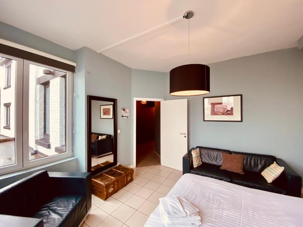 Ferienwohnung Fenetre Sur Le Standard De Liege Ougree Exterior foto